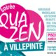 Soirée Aquazen à la piscine municipale de Villepinte, vendredi 23 novembre 2018