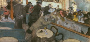 Edgar Degas "au cafe-concert" @the art institute of chicago