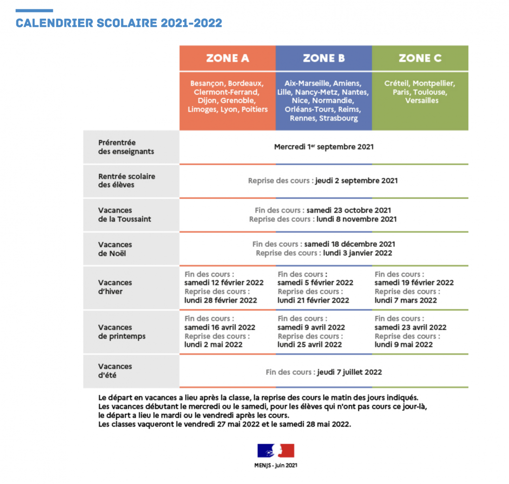 Calendrier Unistra 2023 2024 Calendrier Scolaire - Ville De Villepinte
