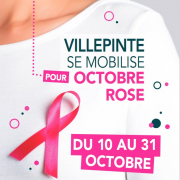 Villepinte se mobilise pour Octobre Rose du 10 au 31 octobre 2021