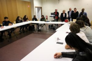 Vendredi 21 septembre, Martine Valleton, Maire de Villepinte, a rencontré les jeunes du dispositif "Engagement citoyen" de Villepinte