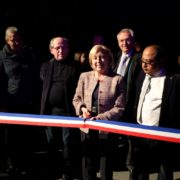 Inauguration des nouveaux gradins des Espaces V De Villepinte samedi 16 février 2019