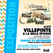 Exposition La Belle époque à Villepinte du 15 octobre au 28 novembre au Centre Culturel Joseph Kessel