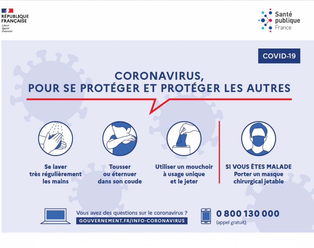 Coronavirus : Comment se protéger et protéger les autres ?
