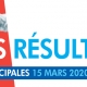 Résultats du premier tour des élections municipales de Villepinte -Dimanche 15 mars 2020