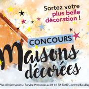 Inscriptions au concours des Masions décorées jusqu'au 8 décembre 2020 sur Villepinte (93)