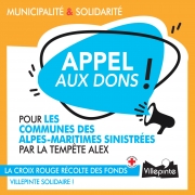 Appel aux dons pour les communes des Alpes-Maritimes sinistrées par la tempête Alex