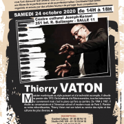 Masterclass de Thierry Vaton au CCJk de Villepinte, samedi 24 octobre, de 14 à 18 heures
