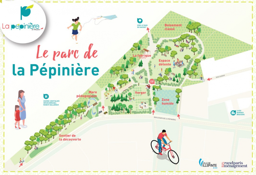 Le futur Parc de la Pépinière à Villepinte (93)