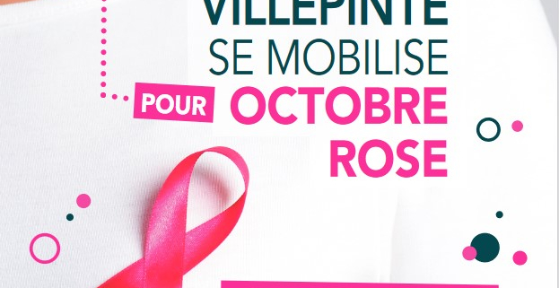 Villepinte se mobilise pour Octobre Rose du 10 au 31 octobre 2021