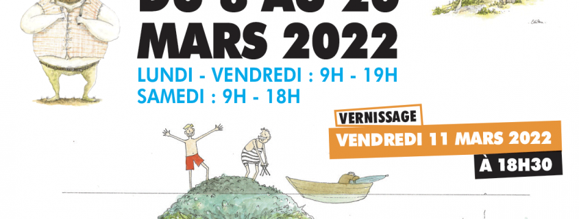 Expo "Les Monstres" d'Odilon Thorel du 8 au 26 mars 2022 au CCJk de Villepinte (93)