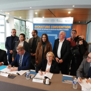 signature convention d'interconnexion des réseaux de chaleur de Sevran et de Villepinte