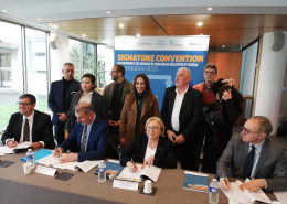 signature convention d'interconnexion des réseaux de chaleur de Sevran et de Villepinte